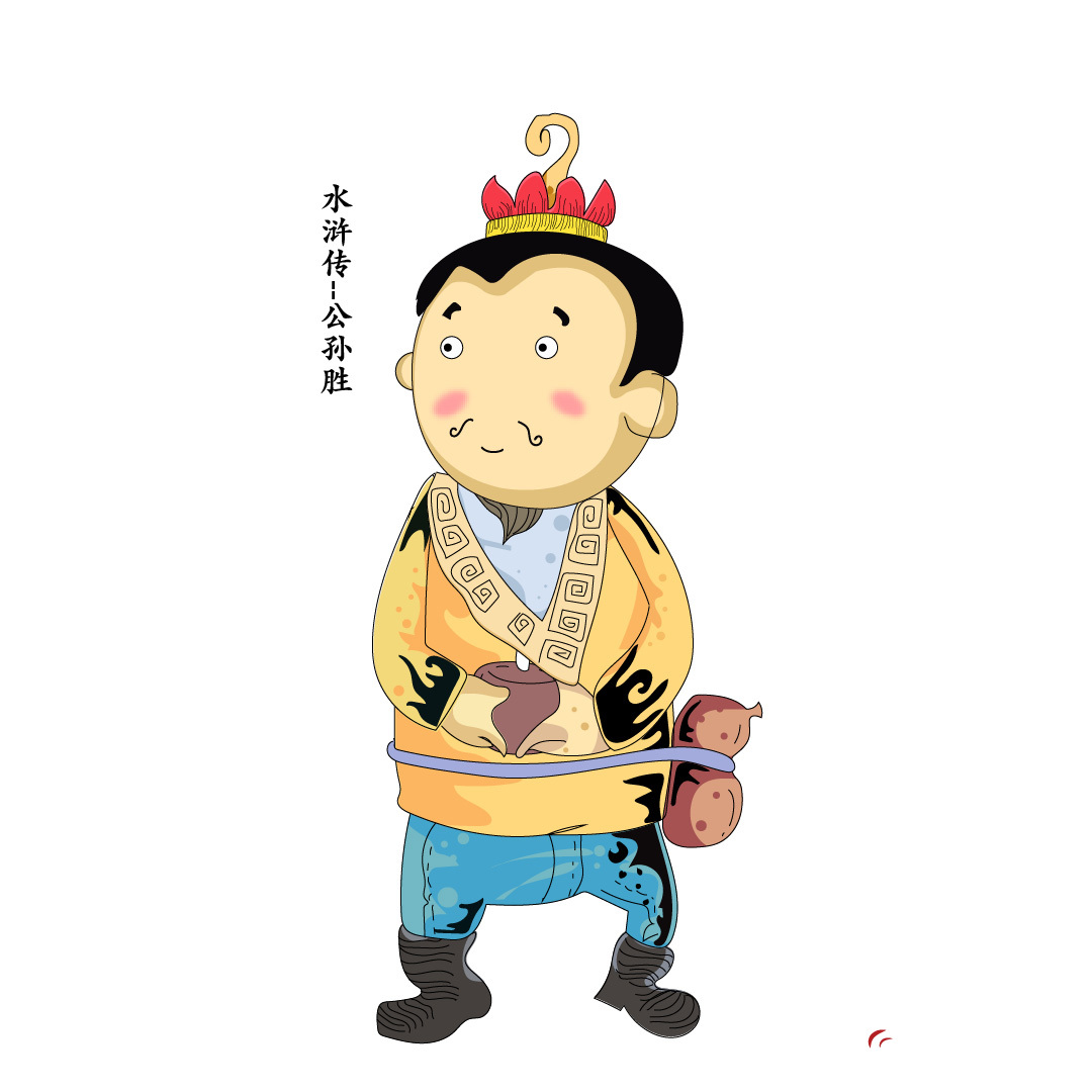 梁山好汉插画版练习