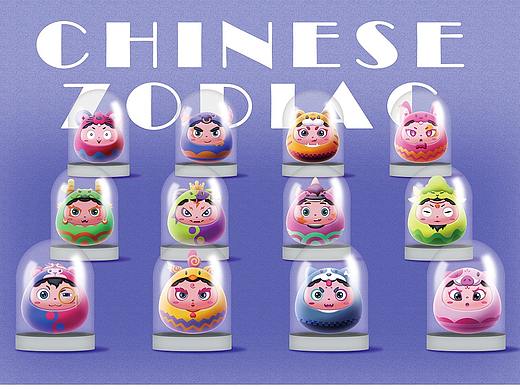 十二生肖吉祥物