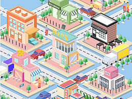 城市插画