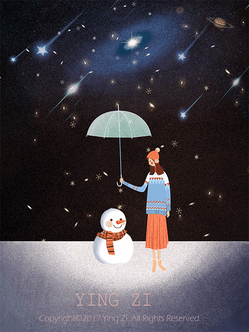 我的2017（图ZMTAxMzA1NzY4） - 商业插画 - 站酷设计师插画师莹子原创素材 - 站酷ZCOOL