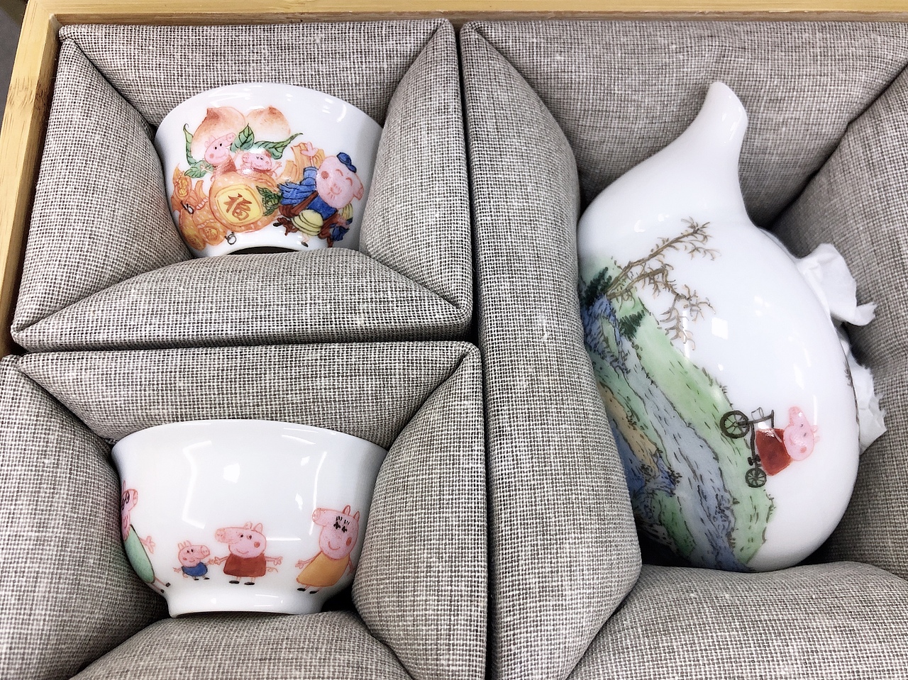 佩奇的一家(一壶两杯)