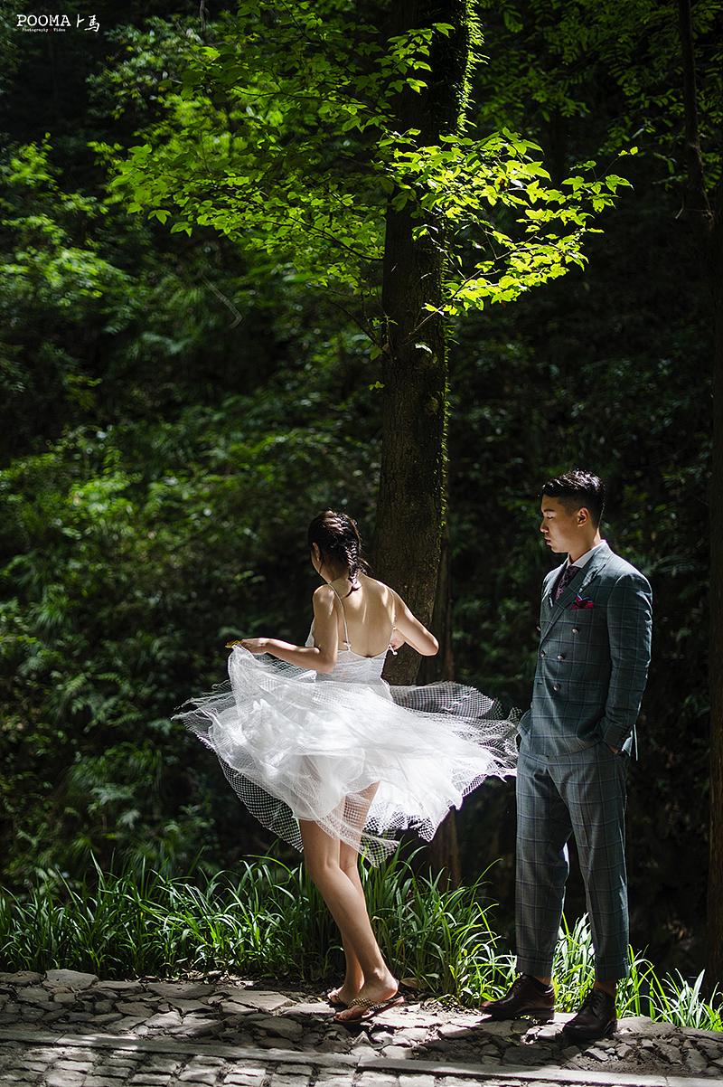 卜马婚纱|王志同&张媛摄于杭州