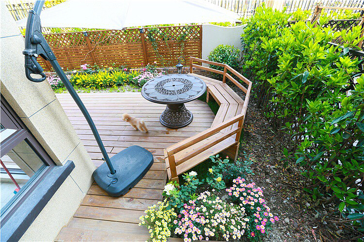 上海花园设计万科城新花园小花园哦