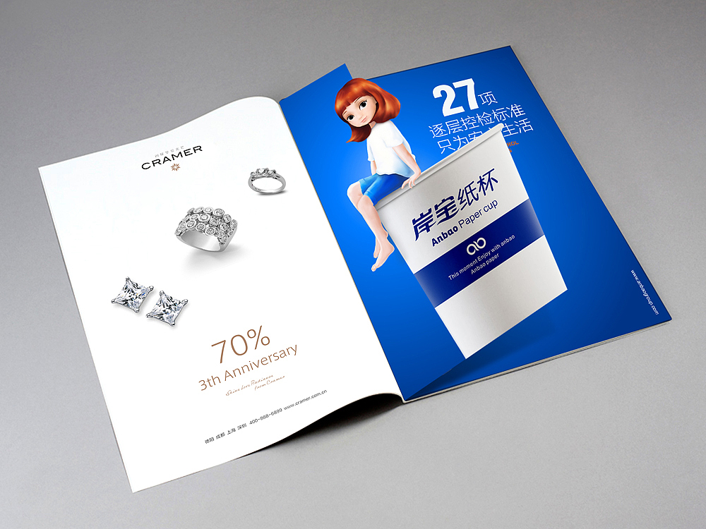 岸宝纸业 品牌包装整合设计