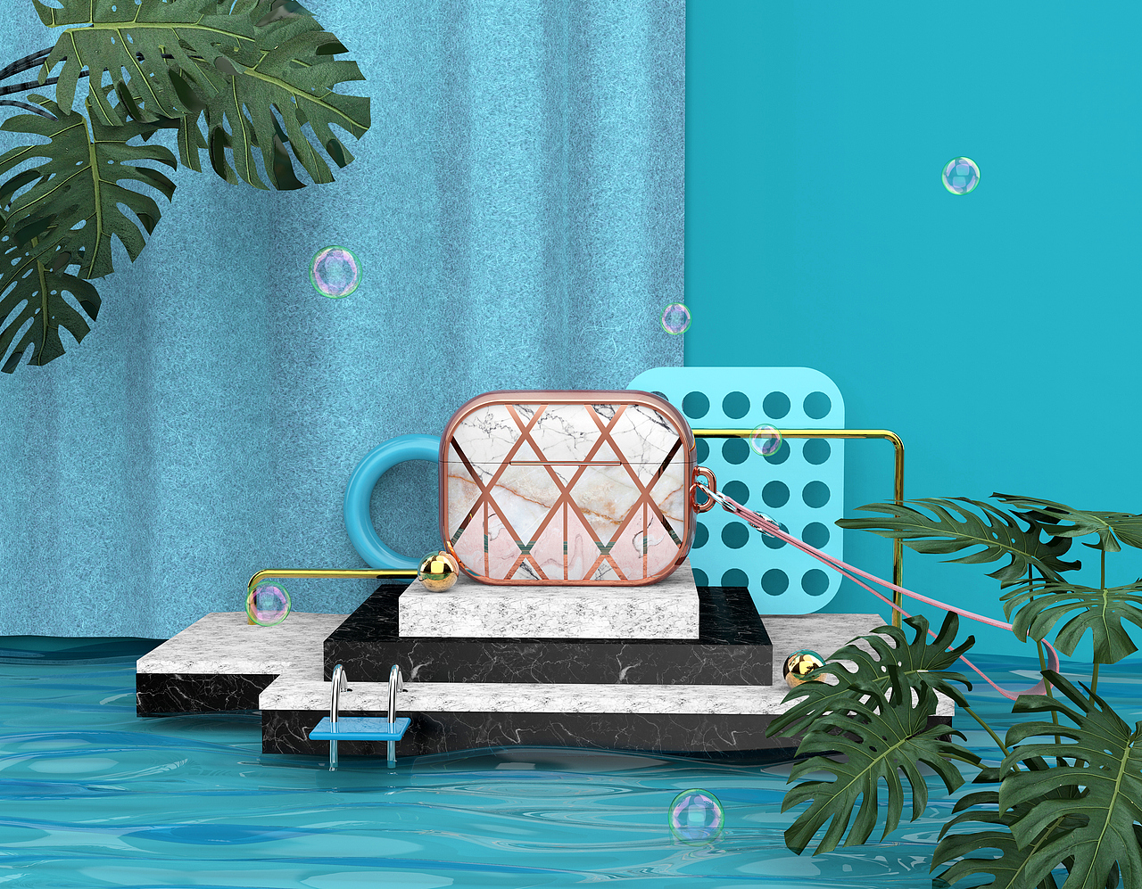 亚马逊苹果耳机电镀保护套（图ZMjExNTEwNzQ4） - 产品 - 站酷设计师胖胖鸭原创素材 - 站酷ZCOOL