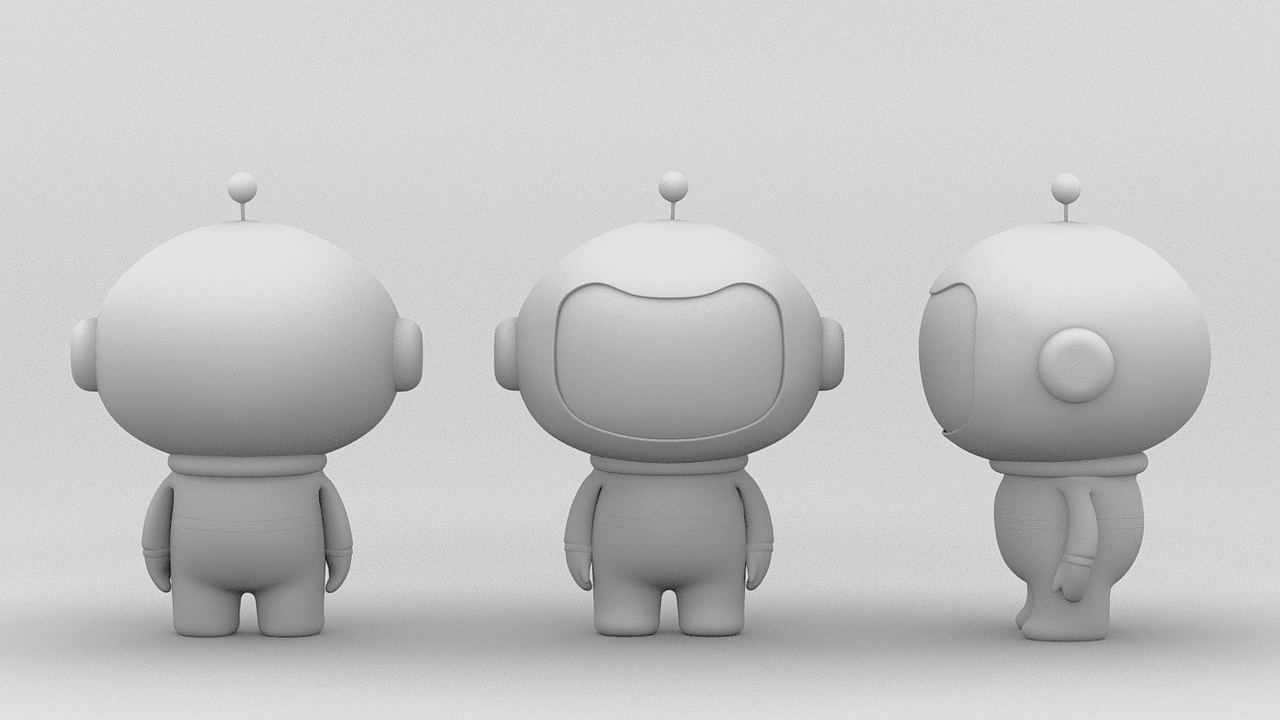 康胜莱智能品牌吉祥物设计（图ZMjMzMDM1Njg4） - IP形象 - 站酷设计师小李白广告策划原创素材 - 站酷ZCOOL