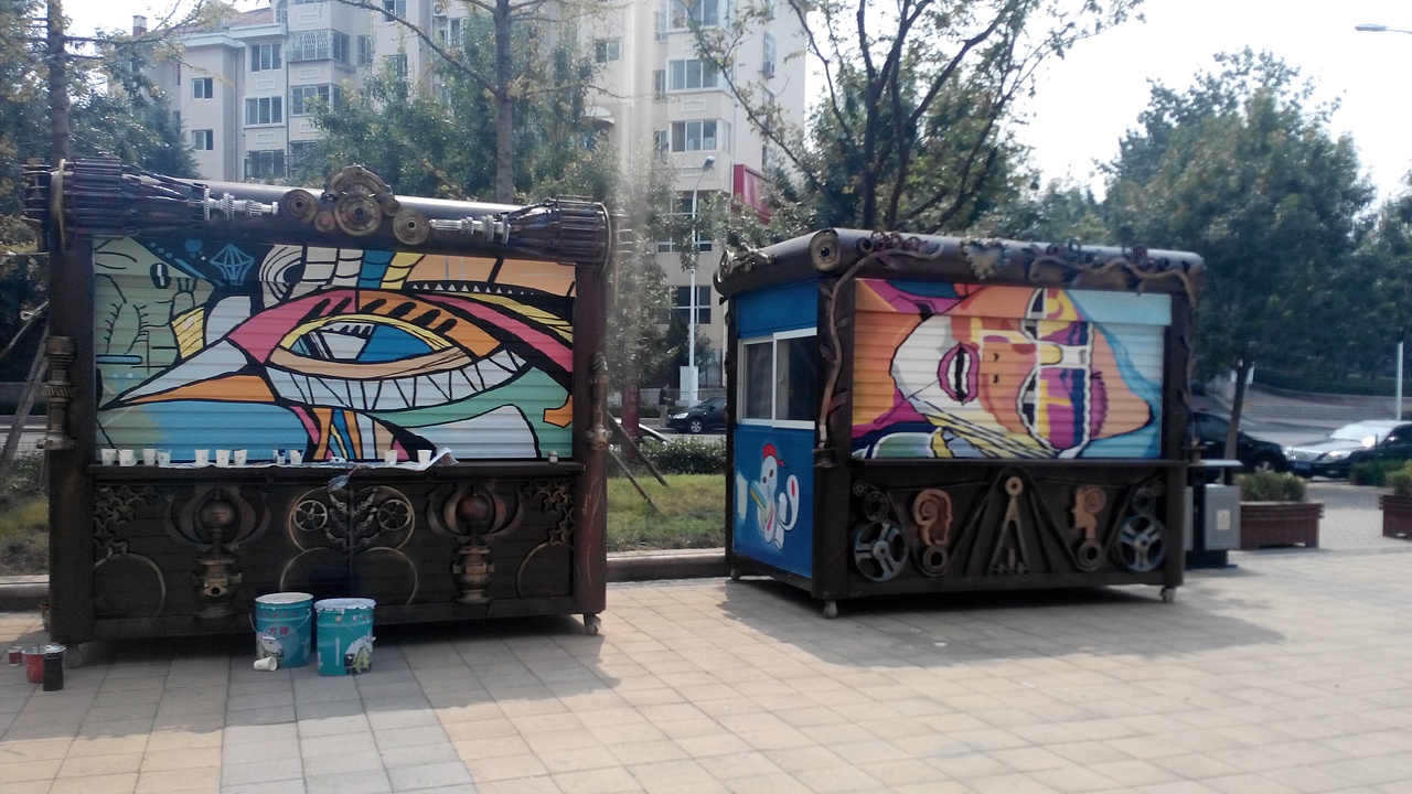 青岛绘美时尚装饰工程有限公司墙绘案例分享16