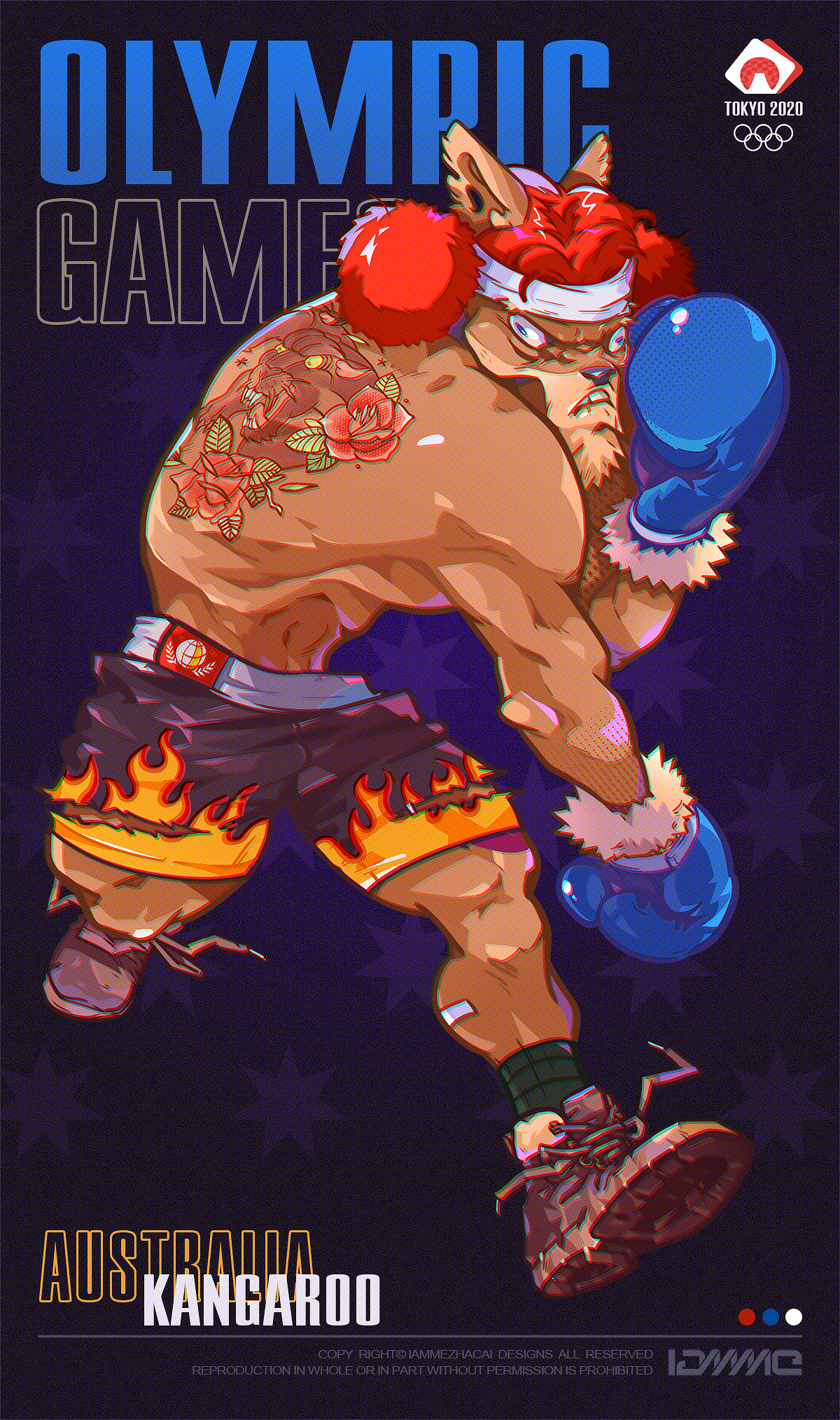 【OLYMPIC 2020 series illustrations 】