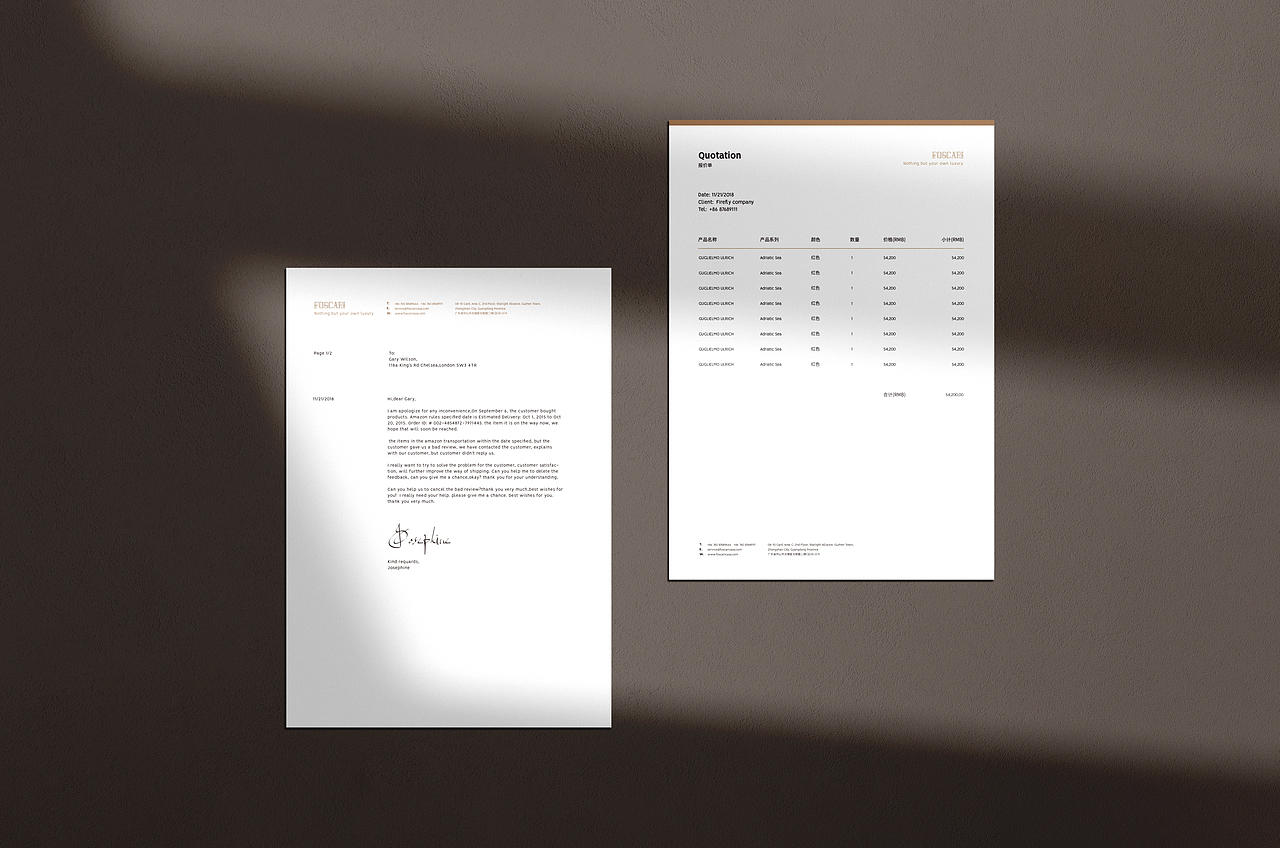 佛斯卡尼品牌设计