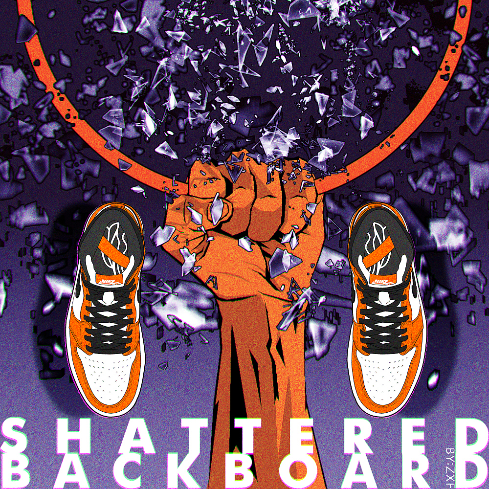 球鞋插画SHATTERED BACKBOARD（图ZNjAzMjEyODg=） - 新锐潮流插画 - 站酷设计师3EC3EC原创素材 - 站酷ZCOOL
