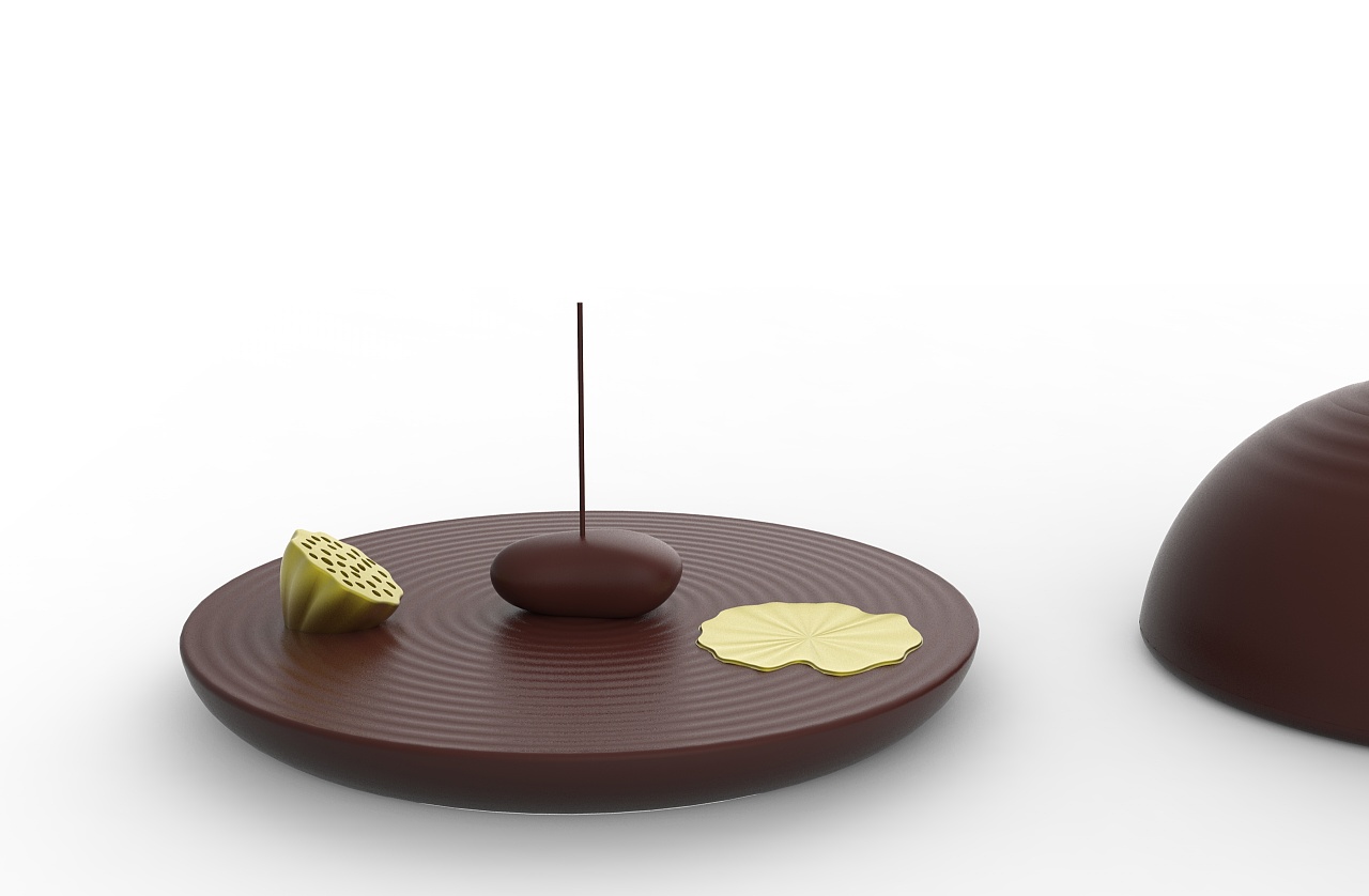 一组紫砂茶具意境设计