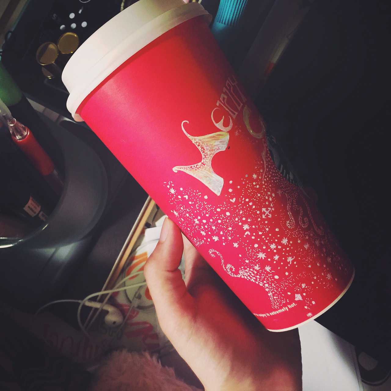 星巴克圣诞杯子