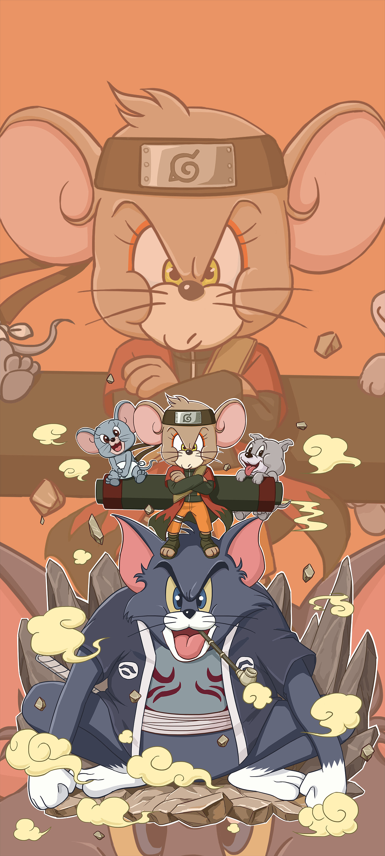 貓和老鼠（圖ZMjA3MTIyODYw） - 藝術(shù)插畫 - 站酷設(shè)計(jì)師lmt24原創(chuàng)素材 - 站酷ZCOOL