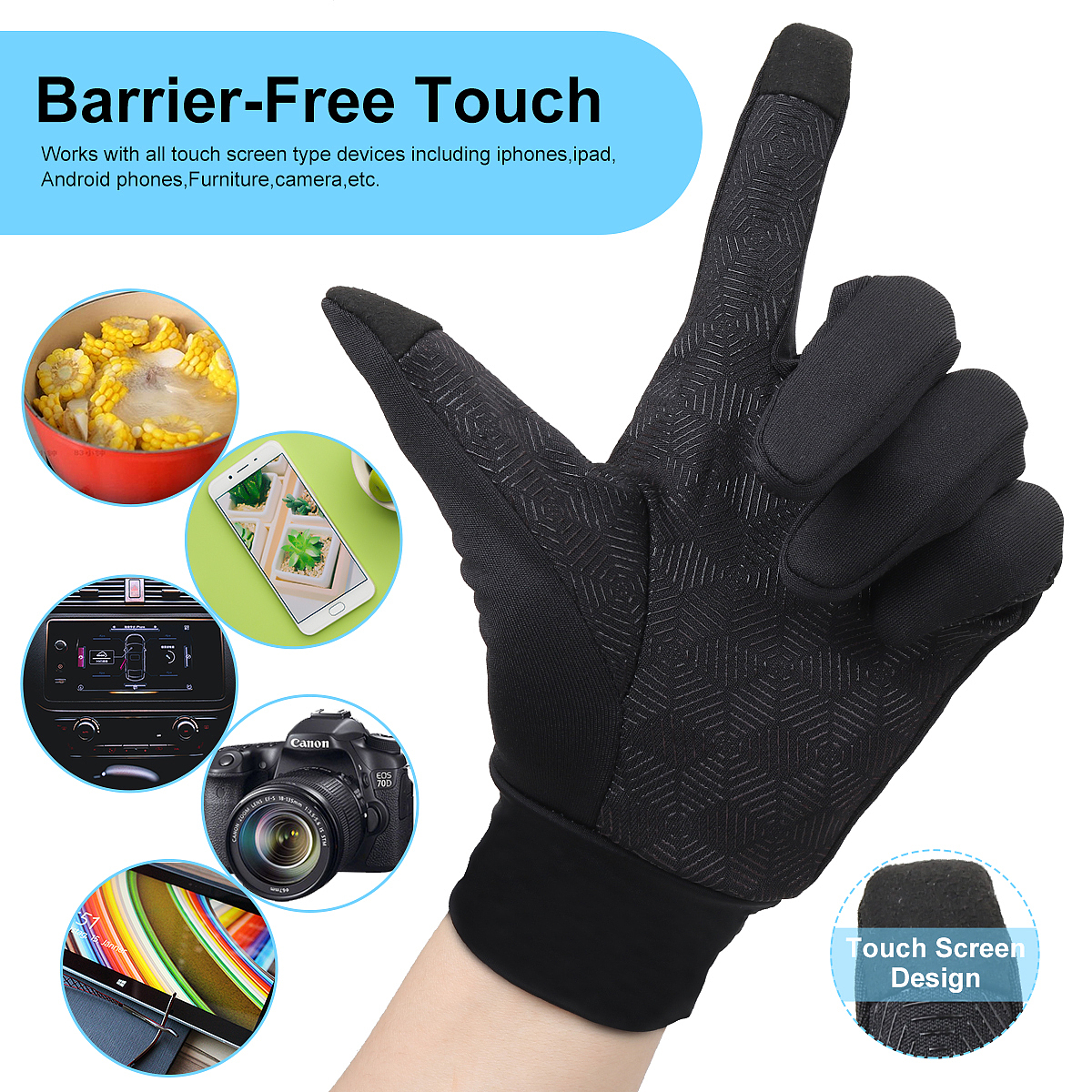 超薄手套 亚马逊主图设计