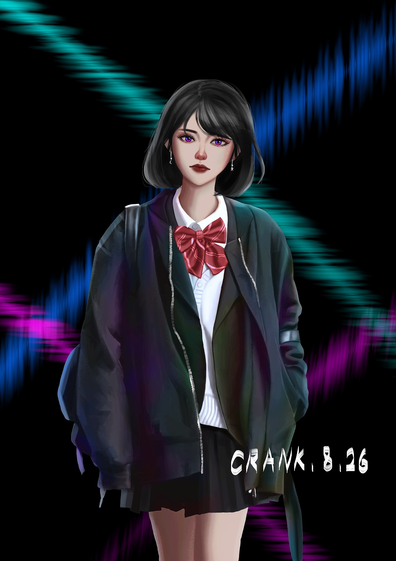 五彩斑斓的黑（图ZMjIyMzQ3MDQw） - 艺术插画 - 站酷设计师怪人阿Crank原创素材 - 站酷ZCOOL