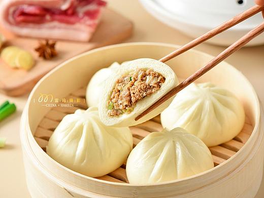 《包子馄饨豆包面食》美食 产品 环境 哈尔滨雷鸣摄影