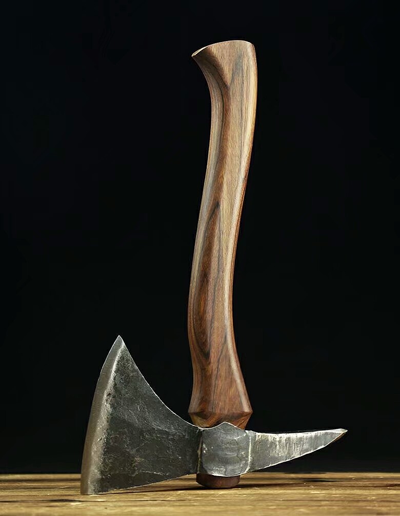 和风堂美术刀剑 锰钢夹钢手斧/飞斧（图ZMjA1NjA2NjQw） - 工艺品设计 - 站酷设计师和风堂美术刀剑原创素材 - 站酷ZCOOL
