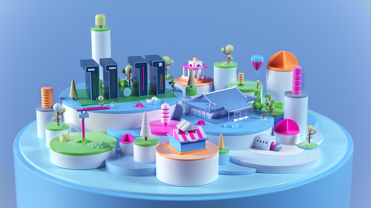 C4D+OC近期合集（图ZMjE0NzgyMDgw） - 场景 - 站酷设计师愤怒的黑米原创素材 - 站酷ZCOOL
