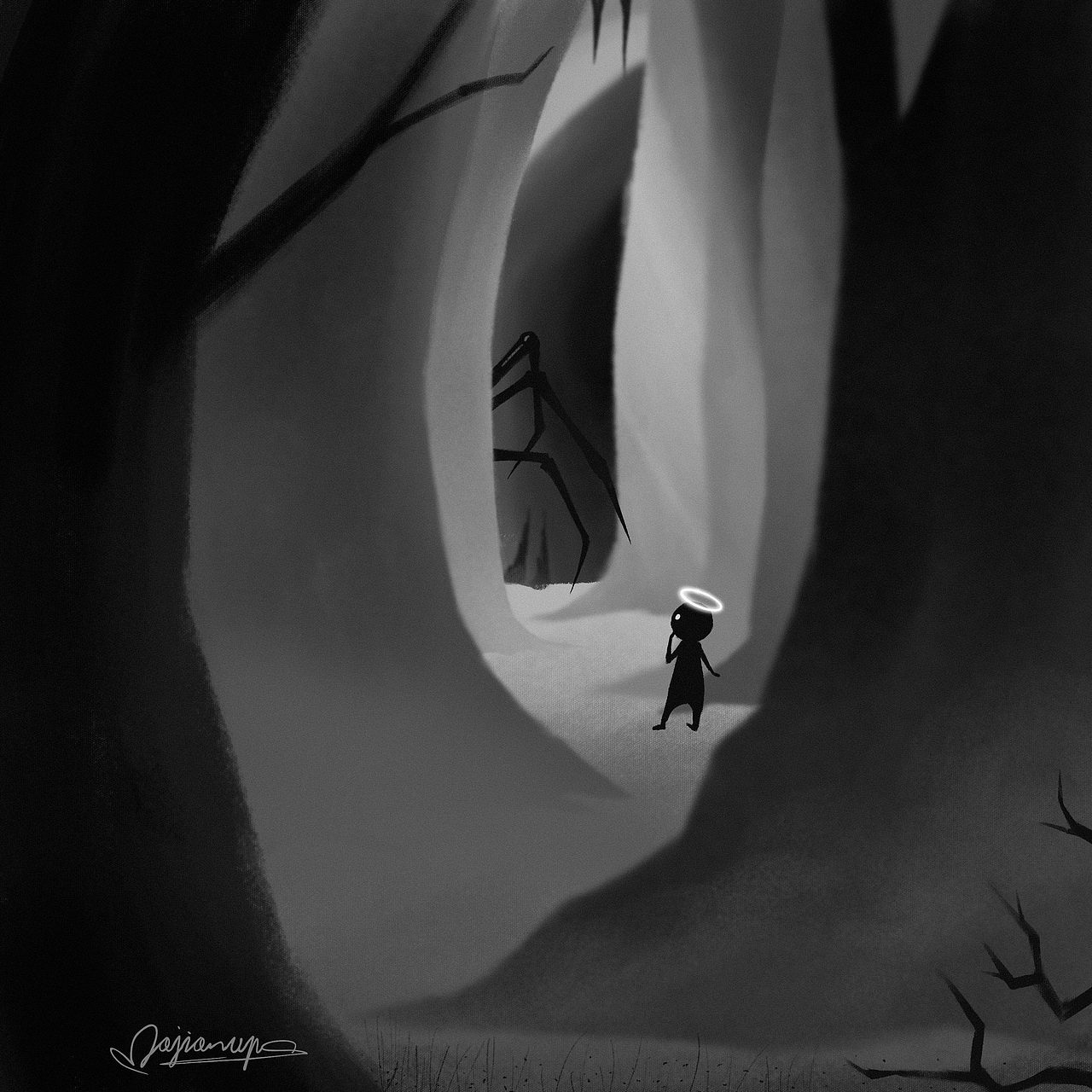 地獄？？（圖ZMjc3NTUxMjUy） - 兒童插畫 - 站酷設計師飛奔的小石頭原創(chuàng)素材 - 站酷ZCOOL