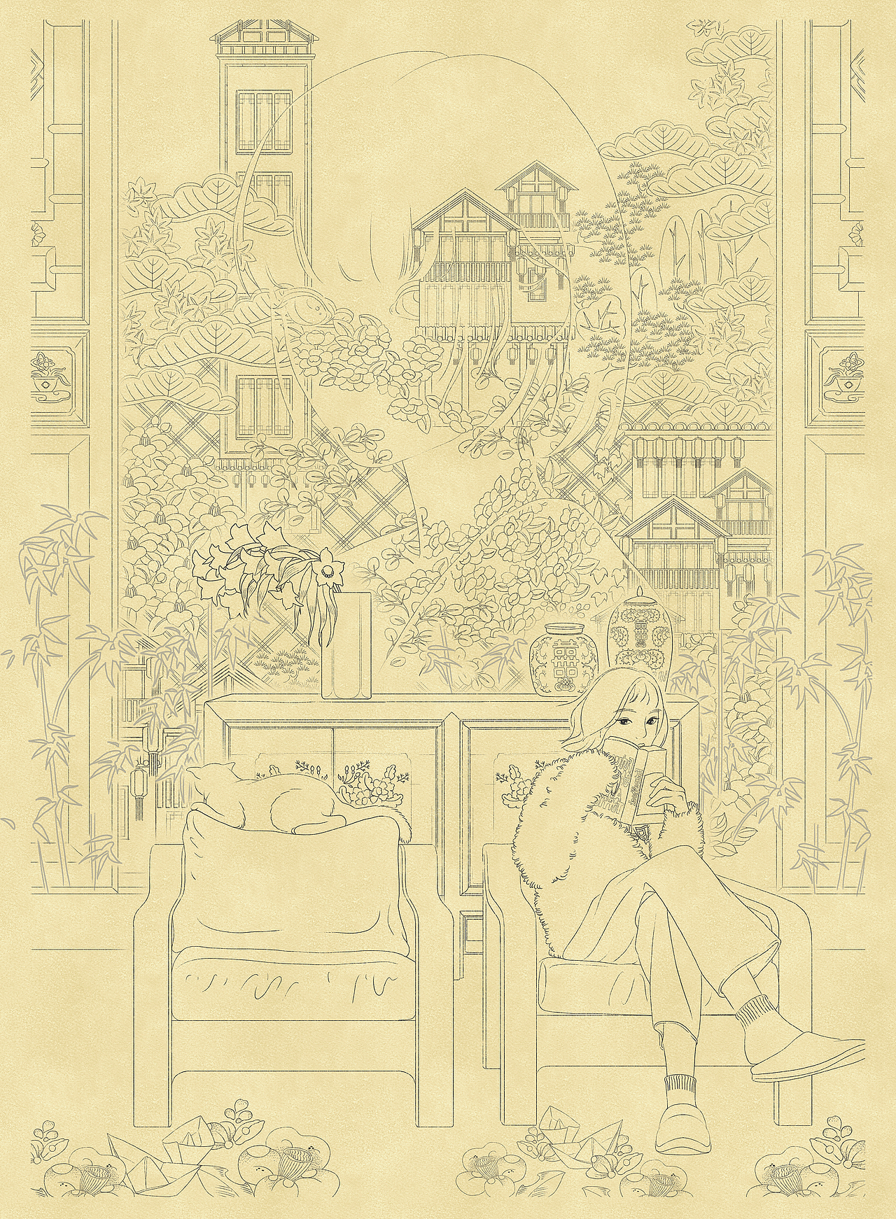 14号楼的邻居（图ZMjkwNjI4NDUy） - 商业插画 - 站酷设计师啊啊阿司原创素材 - 站酷ZCOOL