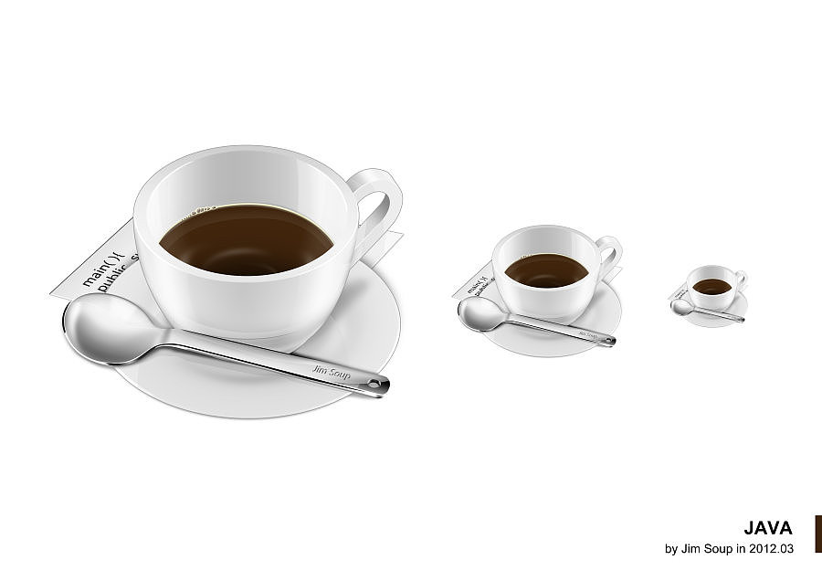 四个还算精细的图标（钢琴、游戏手柄、跑车和咖啡）（图ZNjAxMDg0MA==） - 企业官网 - 站酷设计师JimSoup原创素材 - 站酷ZCOOL