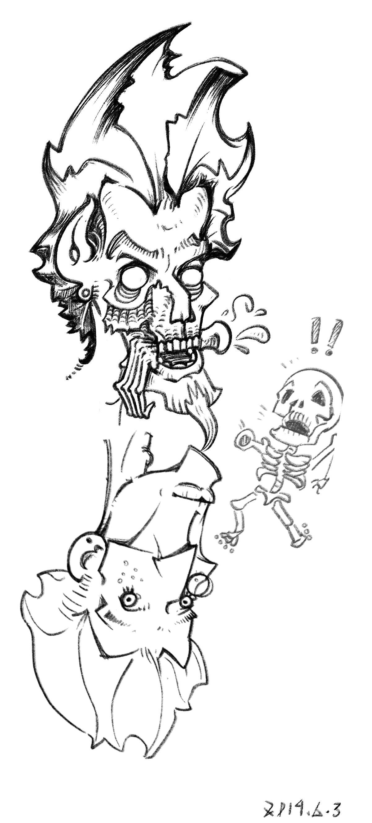 【原创插画习作】-2019（合集）（图ZMjMyMTUxNjUy） - 艺术插画 - 站酷设计师栀枣蟹原创素材 - 站酷ZCOOL