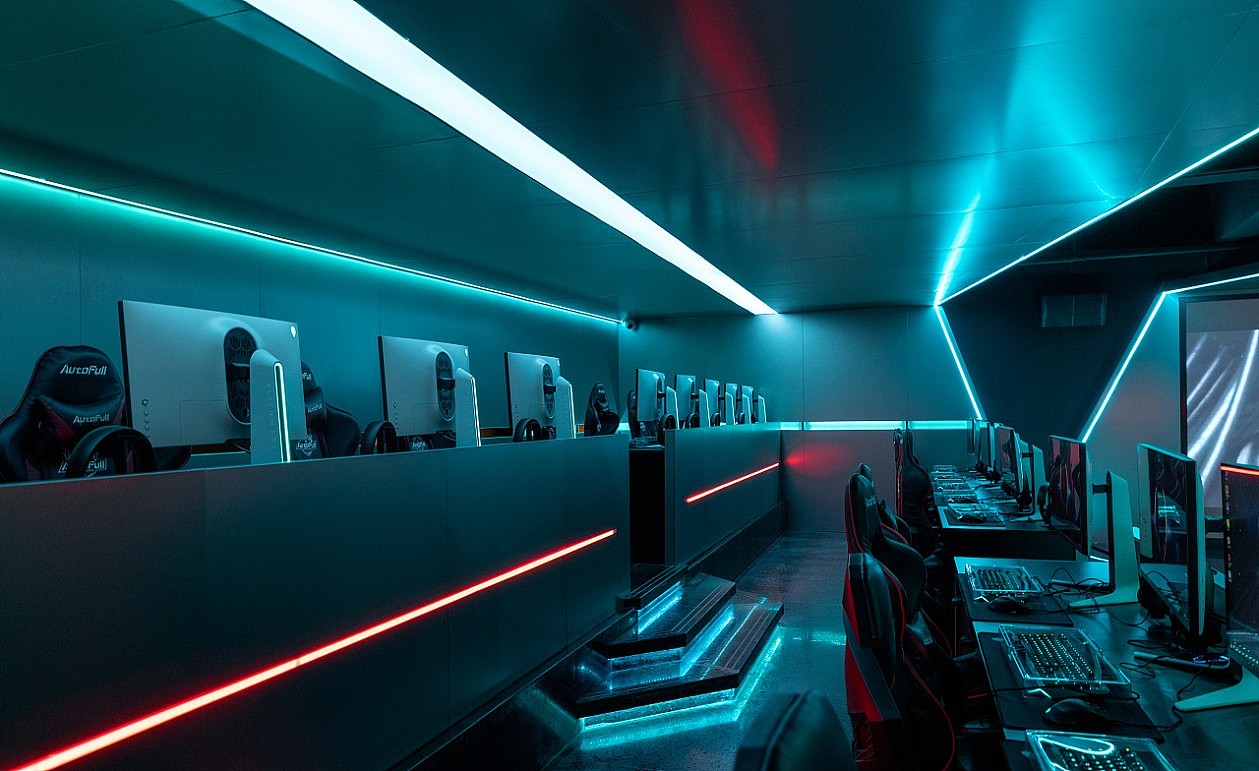 ak电竞酒店|空间|酒店餐饮设计|刘佳新设计_原创作品-站酷zcool