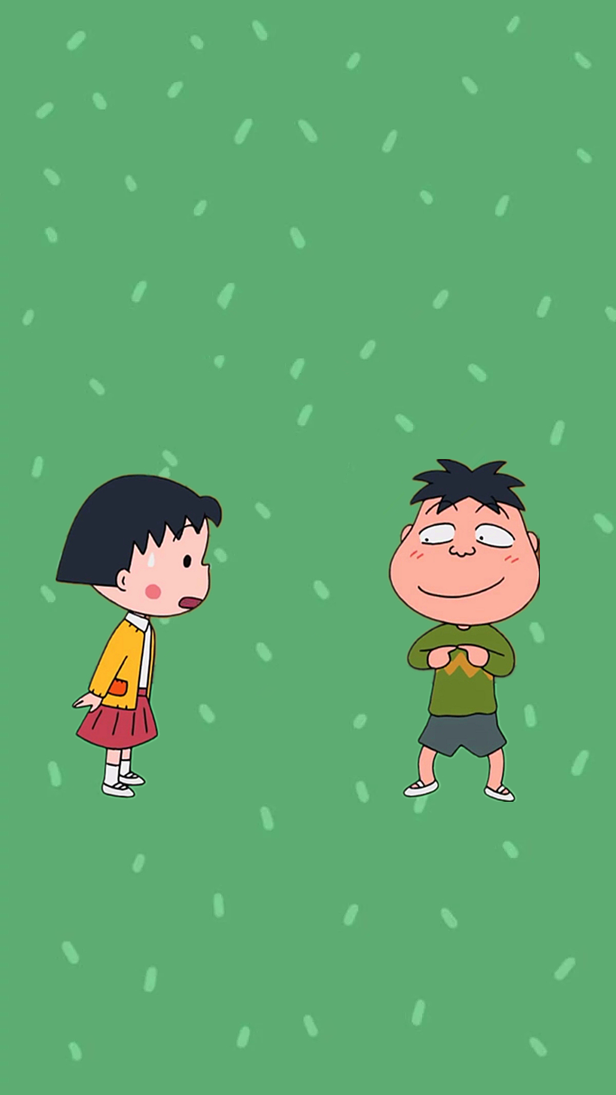 小丸子壁纸 绿色系（图ZMTI4MzU4NzAw） - 其他 - 站酷设计师Wiwe原创素材 - 站酷ZCOOL