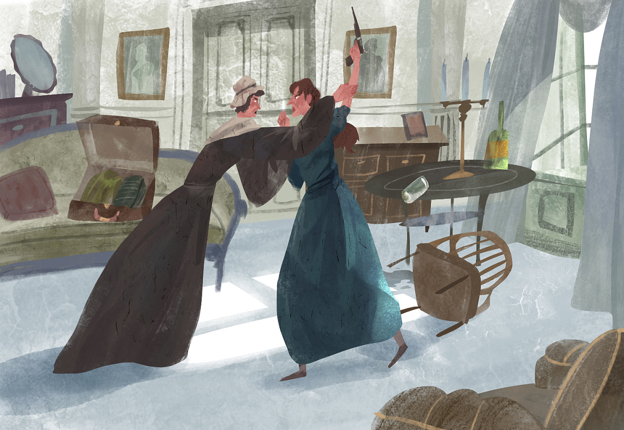 百词斩《双城记》配图