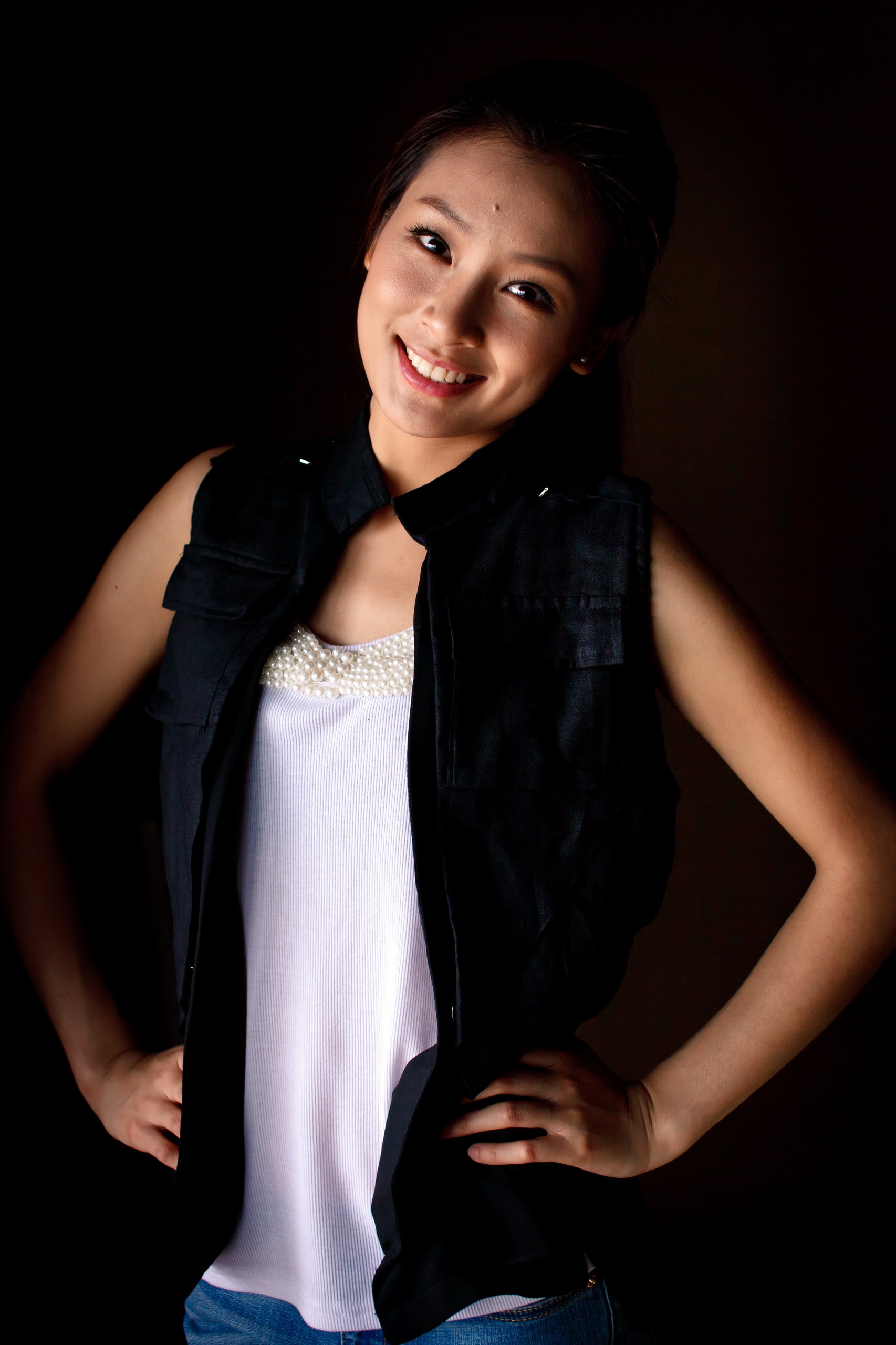 室内硬光人像一组