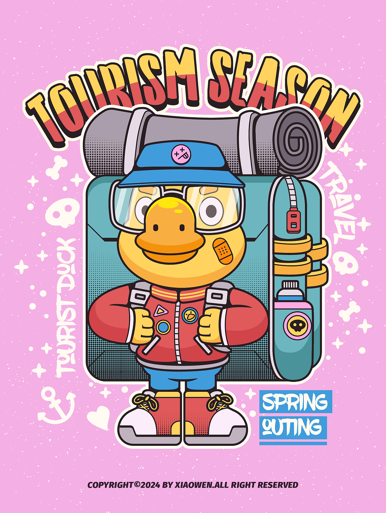 四月份插画汇总（图ZMzY3Mjg1NDc2） - 新锐潮流插画 - 站酷设计师无敌的小文原创素材 - 站酷ZCOOL