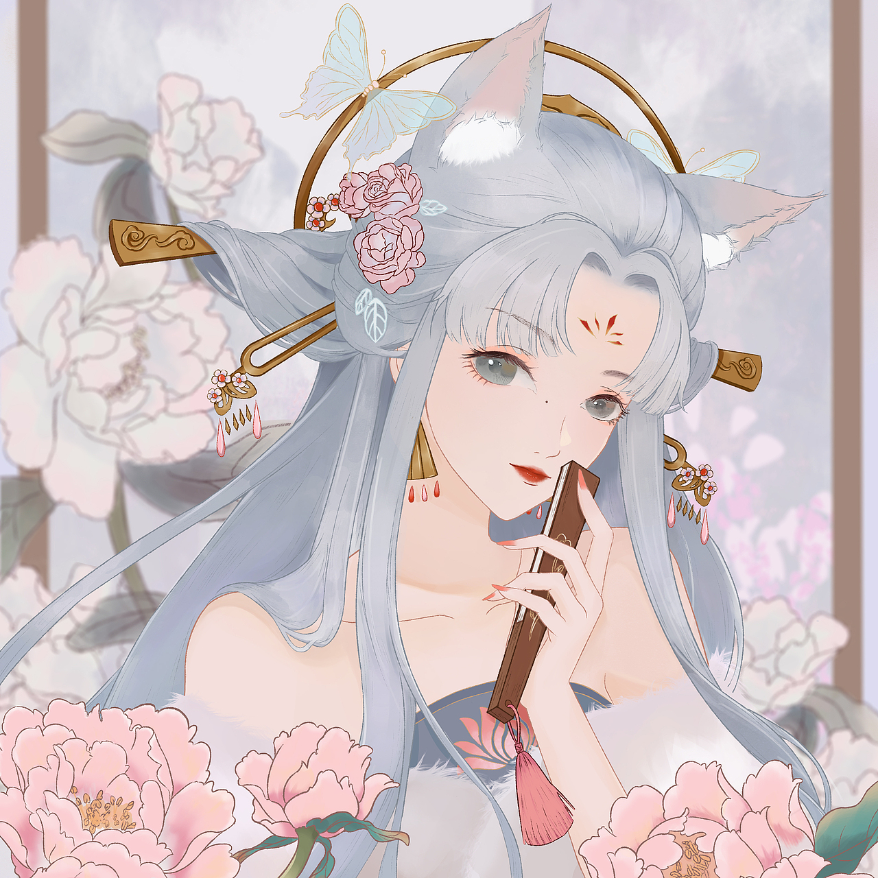 好看妹妹（图ZMzE0MTE3ODU2） - 艺术插画 - 站酷设计师繁星studio原创素材 - 站酷ZCOOL