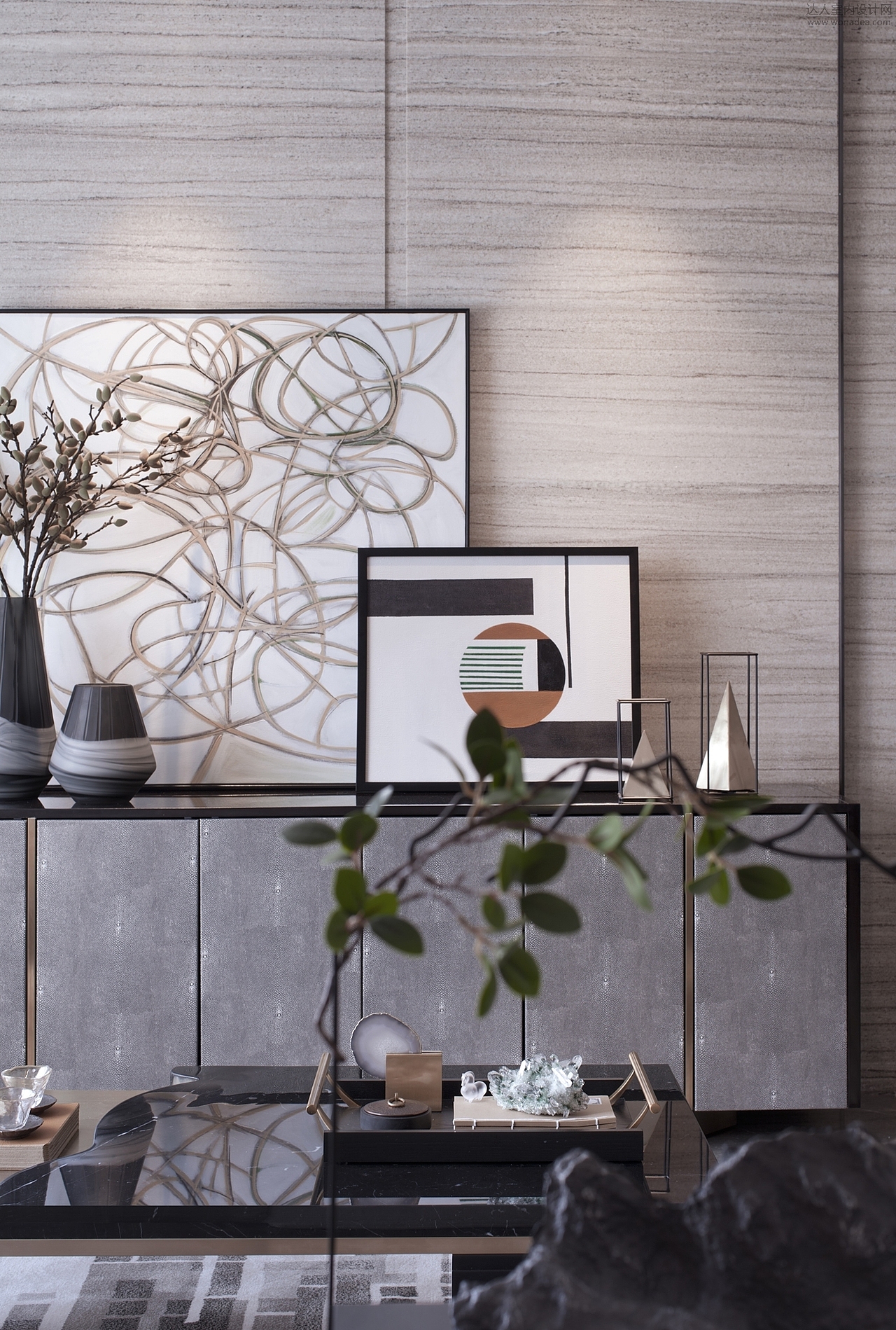 秋暖茶香 威海保利名著样板房—新中式