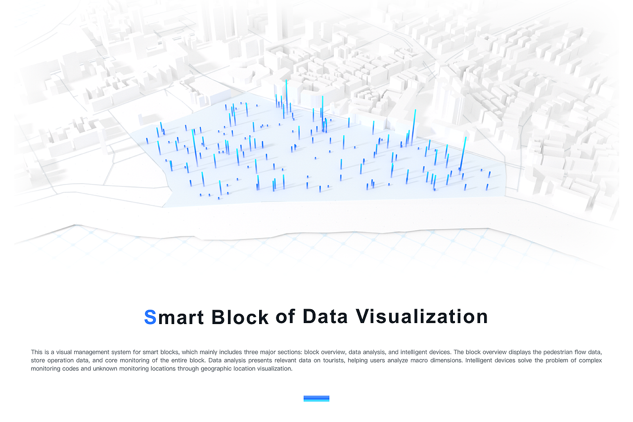 数据可视化——智慧街区
