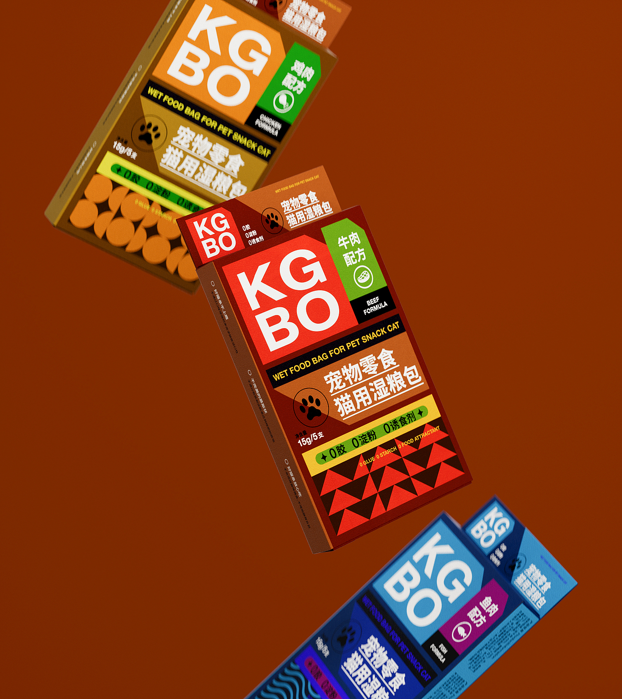 KGBO | 宠物食品包装设计（图ZMzA0OTQzNjIw） - 包装 - 站酷设计师月巴柴原创素材 - 站酷ZCOOL