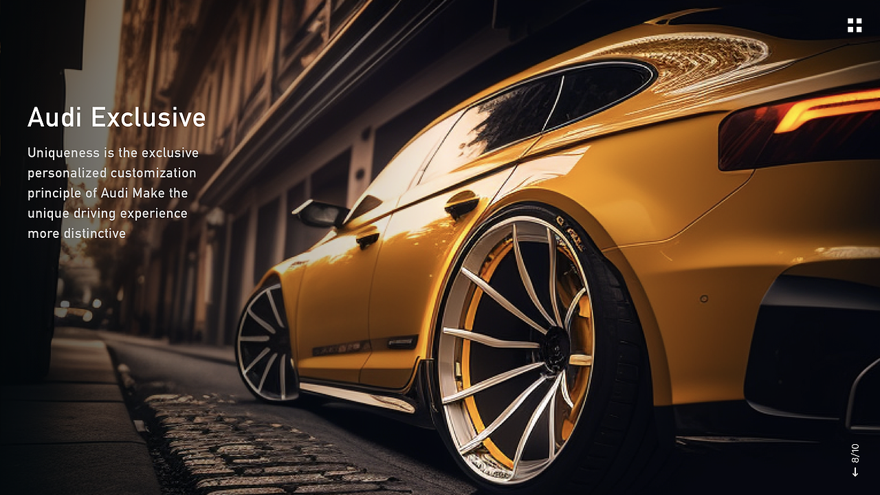 用AI生成汽车网站?