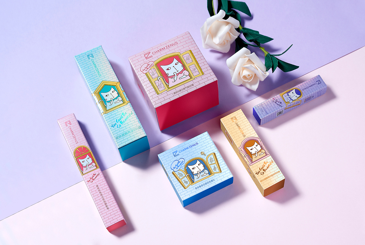 玩味猫咖系列外包装设计