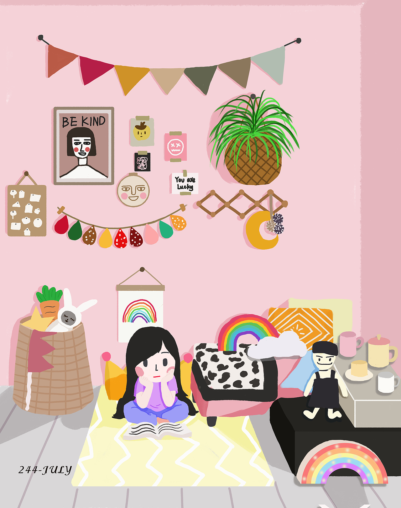 插画练习（图ZMjQwODc1MDQw） - 创作习作 - 站酷设计师不想起名字哼原创素材 - 站酷ZCOOL