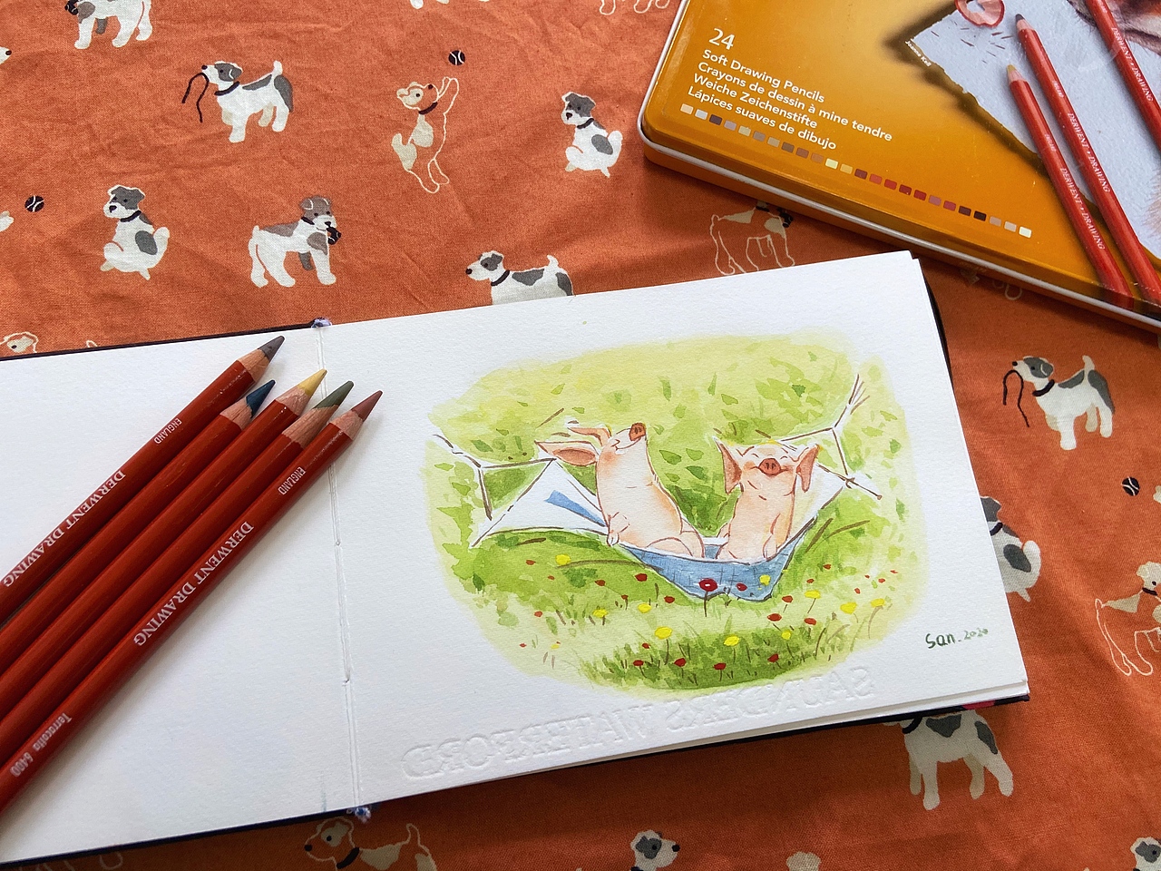 抱女孩的小南瓜