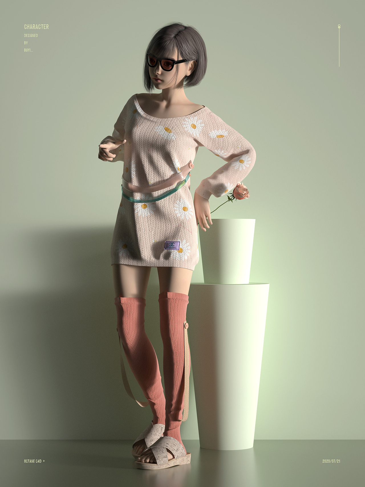 100张C4D+OCTANE渲染作品合集(图ZMjY2OTc4MTky) - 其他三维 - 站酷设计师叫我布衣原创素材 - 站酷ZCOOL