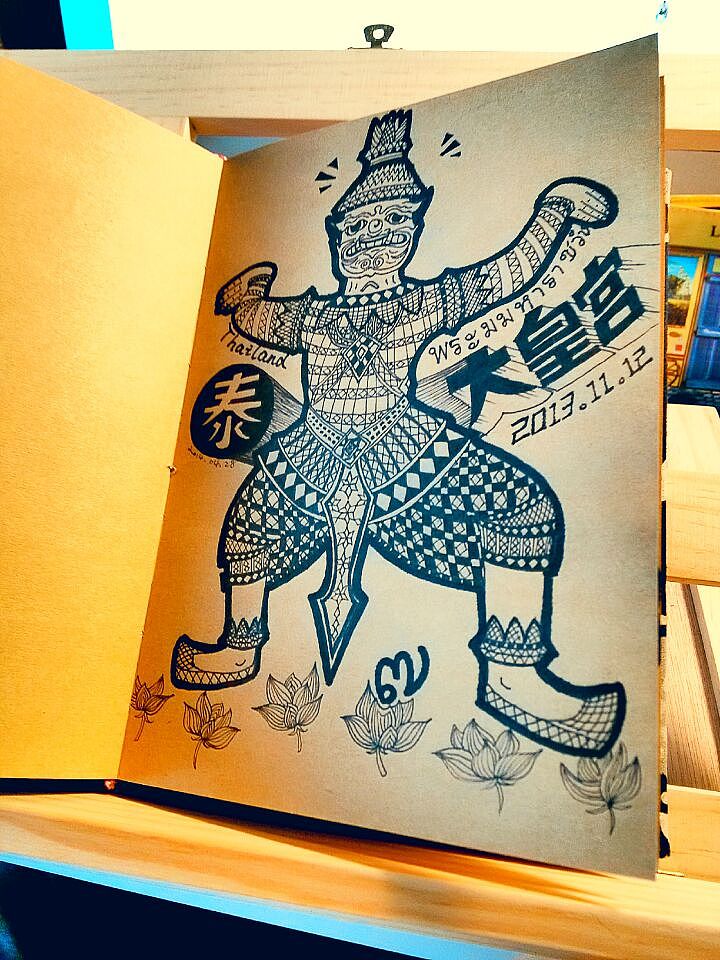 曼谷大皇宫,到处金灿灿的庙