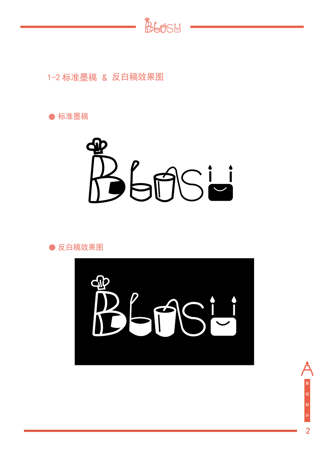 「HAOHAO」红色浆果甜品店VI视觉设计手册