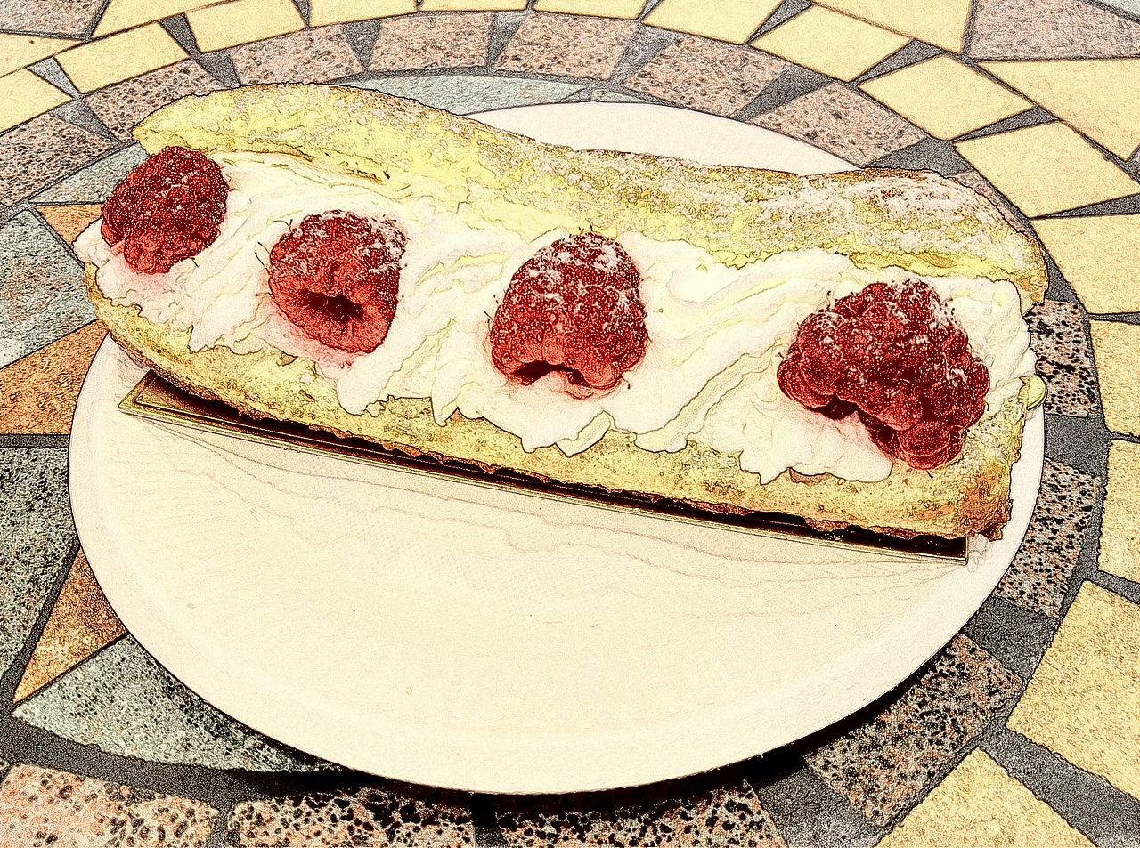 唯美食与手绘不可负也