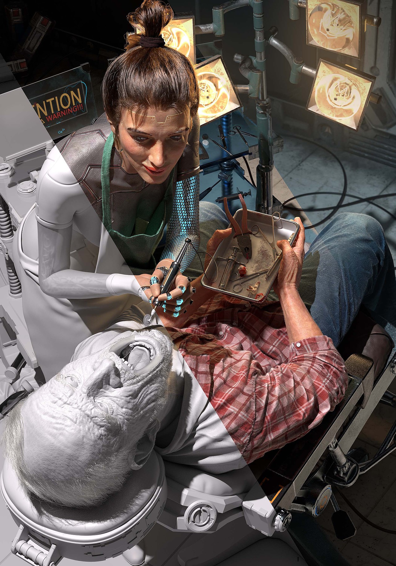 AI Dentist（图ZMTIwNDIxNjEy） - 人物/生物 - 站酷设计师Zilliteracy原创素材 - 站酷ZCOOL