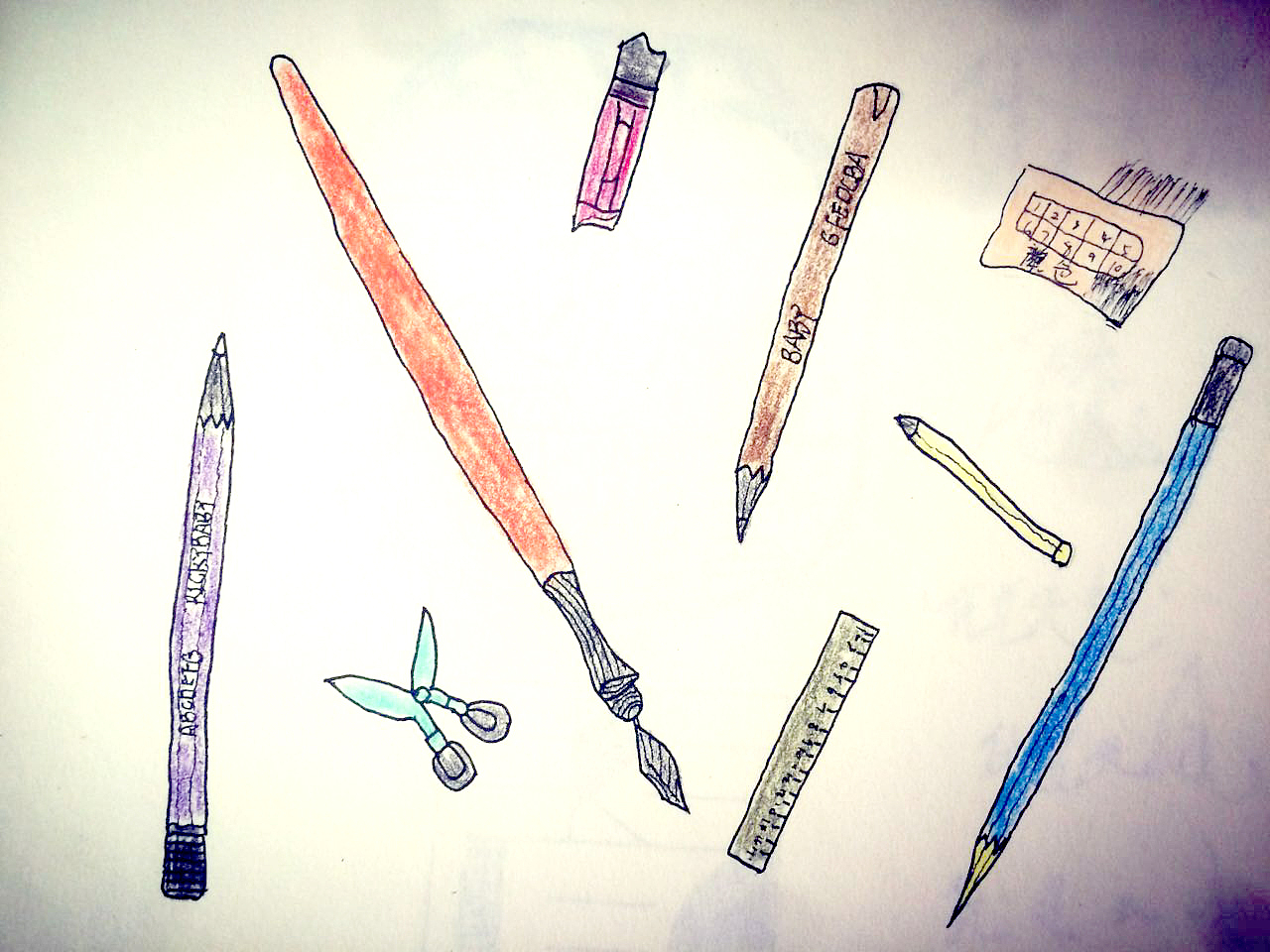 手绘介么烂的也没谁了（图ZNTMzNDE3MDA=） - 创作习作 - 站酷设计师rickybaby1原创素材 - 站酷ZCOOL