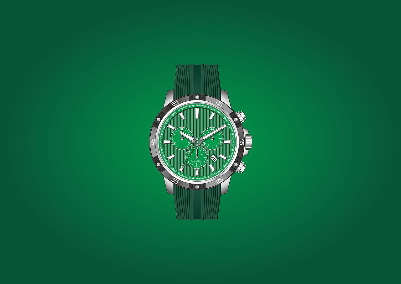 cdr手表设计六针表盘机械手表movtvd53case45mm