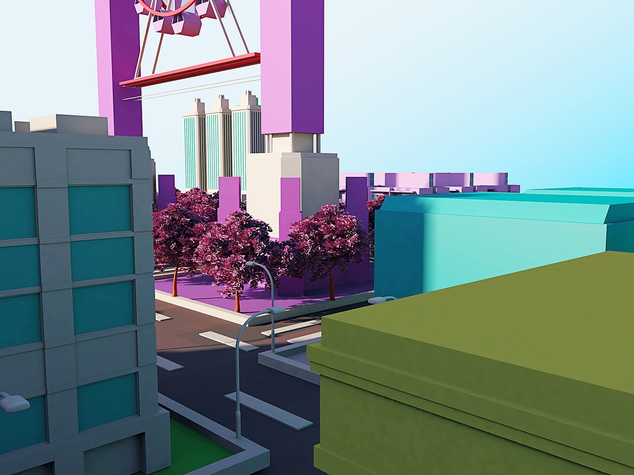 C4D小场景（图ZMTMyMTg3NDY0） - 场景 - 站酷设计师那是浮华染流年原创素材 - 站酷ZCOOL