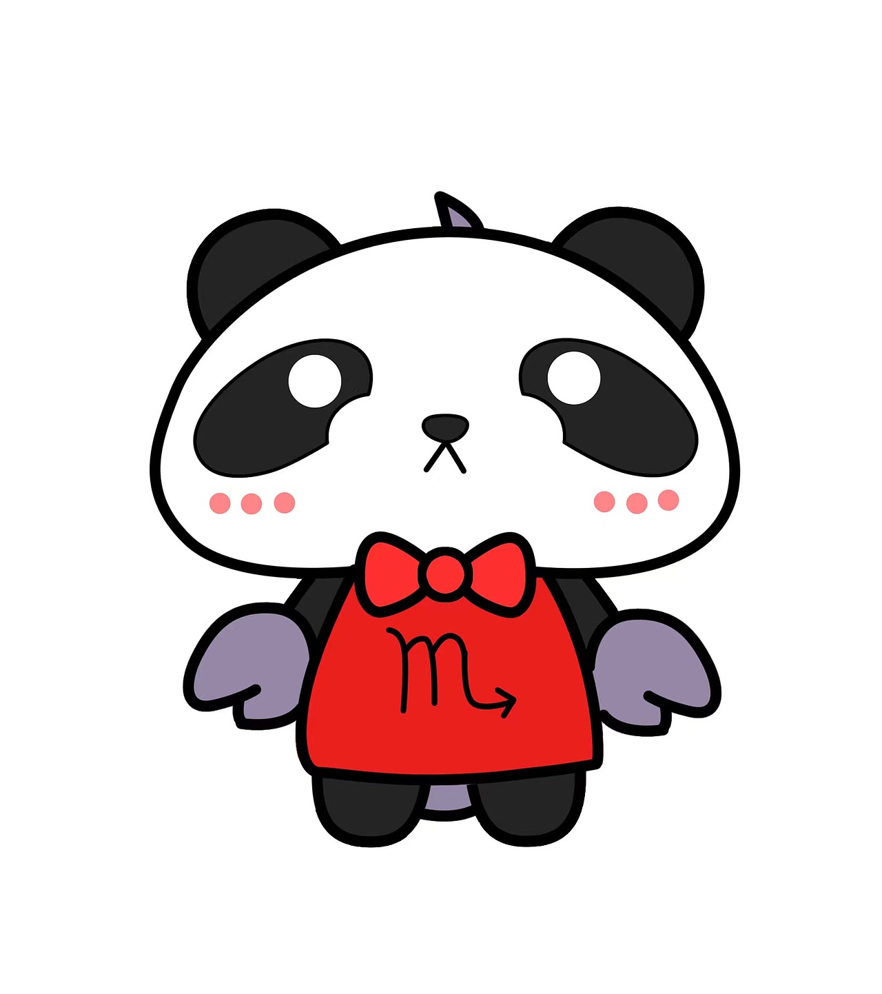 Merci Panda 十二星座熊猫（图ZMzIxNzY3NjQ4） - 动画片 - 站酷设计师澳映文传原创素材 - 站酷ZCOOL