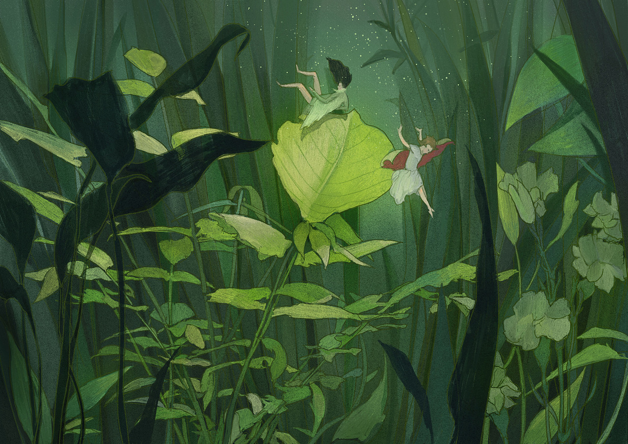 0928 118/365
飞鸟集06<br>这些微思,是绿叶的簌簌之声呀;它们在我的心里欢悦的微语着。