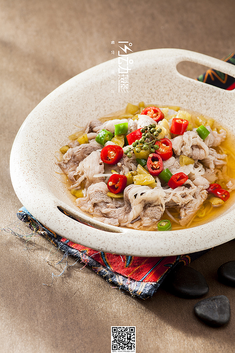 有阳光的一组美食摄影